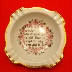 Cute Ashtray Vintage